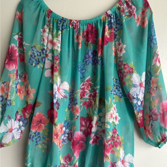New York & Company Tops - Sweet Pea New York & Company Sheer Blouse